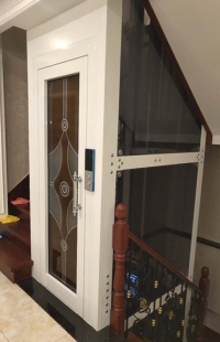郑州XS208-H(手拉门）钢带别墅电梯
